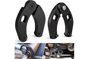 Bonbo 1266 &7463 Adjustable Gland Nut Wrench Small and Large Universal Adjustable Gland Nut Wrench for Hydraulic Cylinder (Se