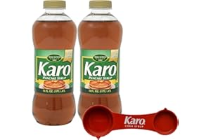 Karo Pancake Syrup, 16 fl oz (Pack of 2) with Karo Measuring Spoon