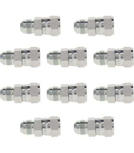 AF 9230-06-18 - #6 JIC JIC (9/16''-18) X 18mm X 1,5 Femmina Metrico 30 Flare - Foto 8