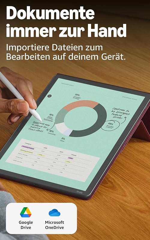 Kindle Scribe Colorsoft 32 GB (neueste Generation) – 11-Zoll-Farbdisplay mit Frontlicht – Dünn, leicht, leistungsstark – Dokumente, Bücher und integriertes Notizbuch – Graphit