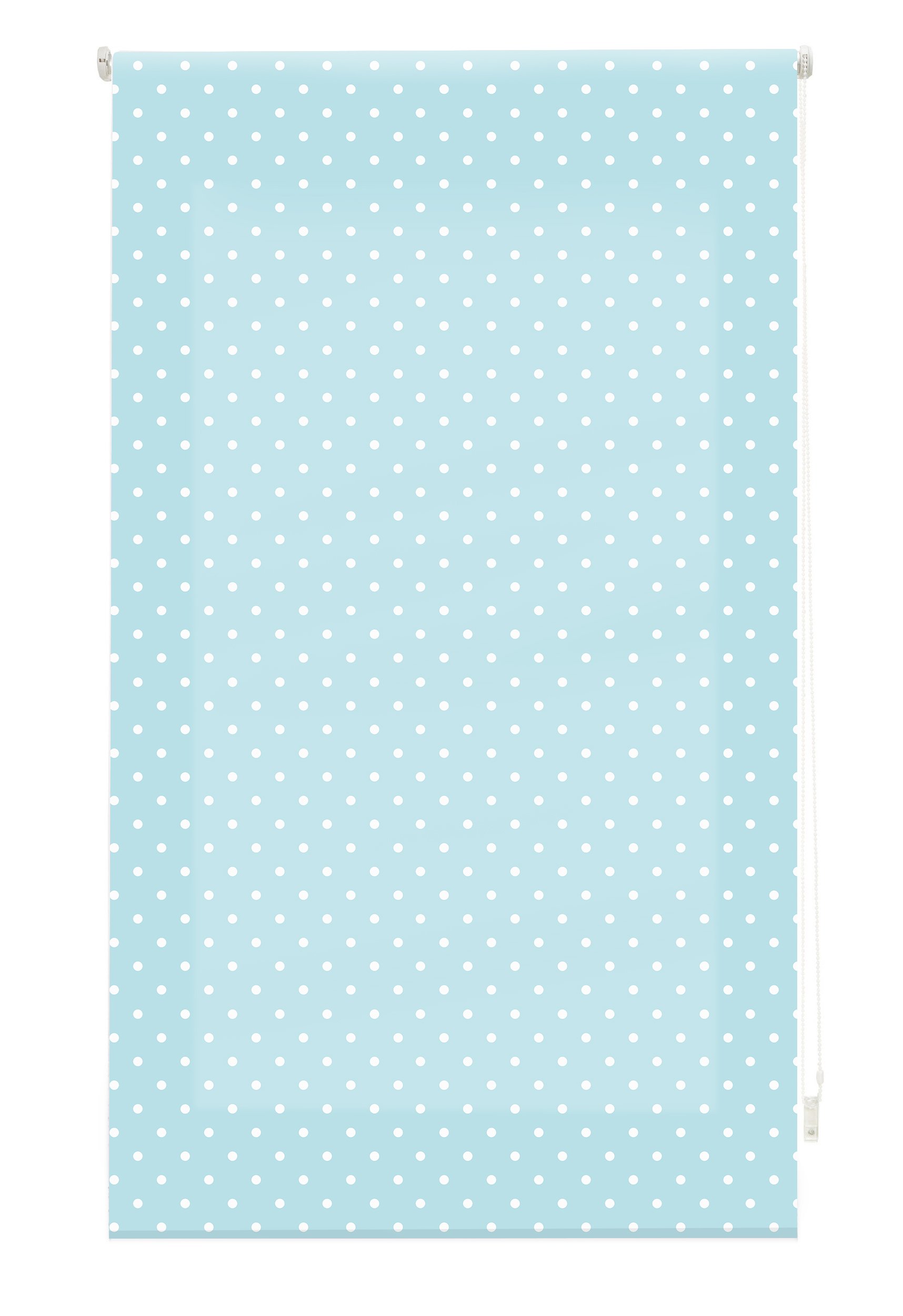 blindecor Specks Roller, Fabric, Turquoise, 110 x 180 cm