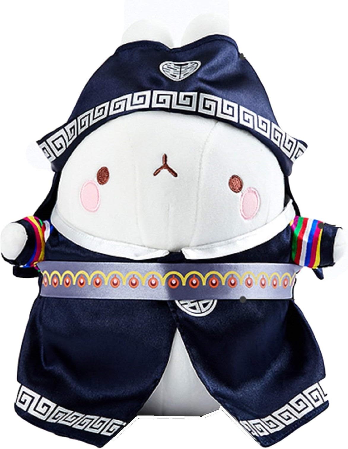 Molang Hanbok Stuffed Animal Rabbit Plush Toy Korean Traditional Costume 10.2 inches (Male)