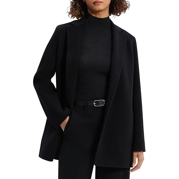 Theory Women's Lindrayia Jacket, Black, 0 at Amazon Women's