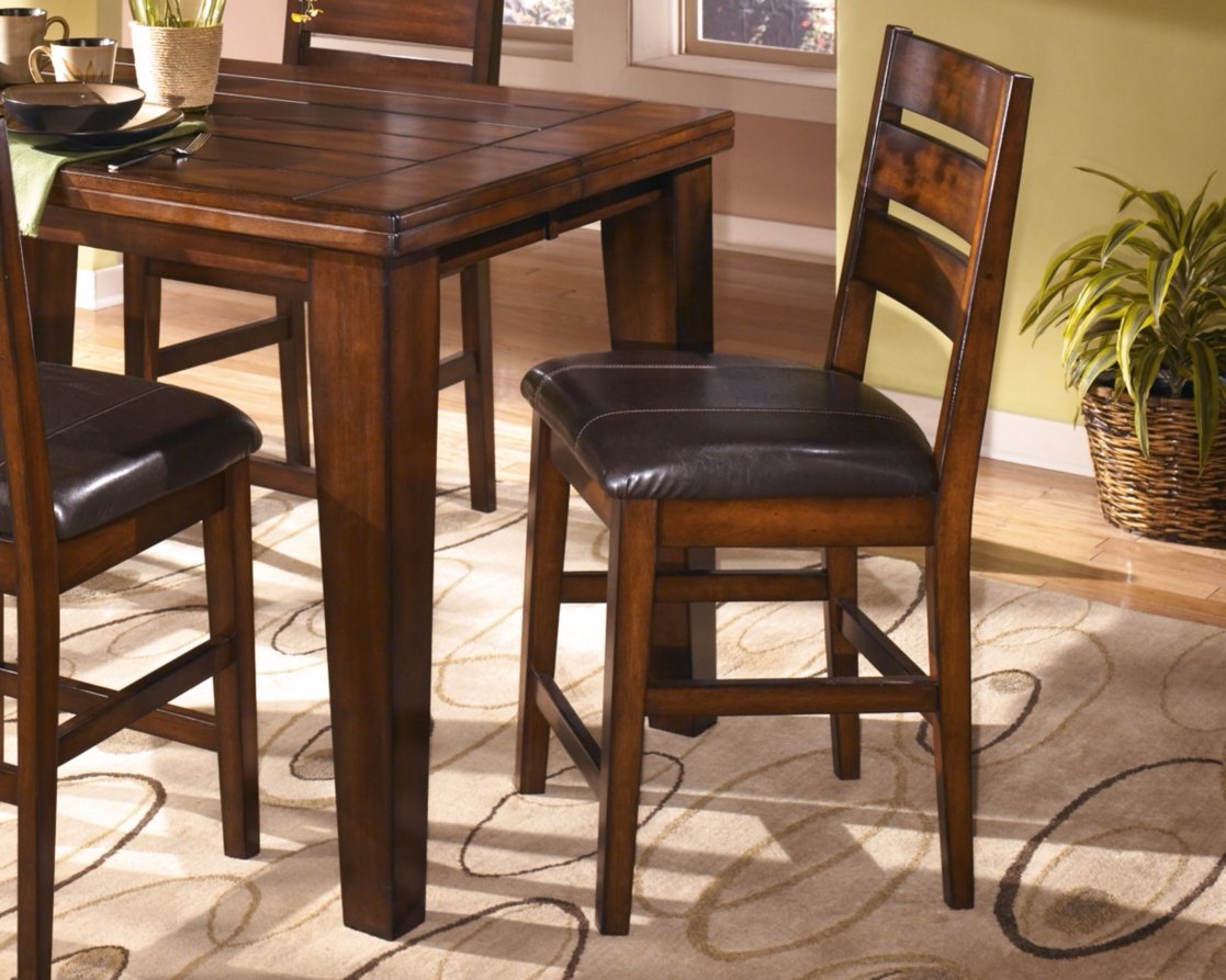 Ashley Furniture Signature Design Larchmont Barstool Set Pub Height