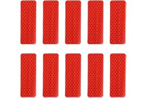 PATIKIL Reflective Stickers, 30 Pcs Safety High Visibility Reflective Sticker Waterproof Driveway Reflectors for Bicycle, Mot