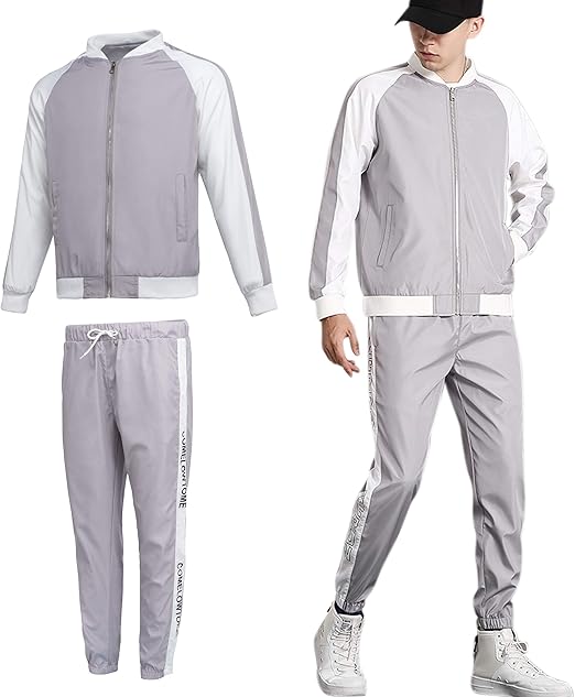 Amazon Sulliwayu ジャージ 上下 メンズ トレーニング スポーツ 上下セット 男女兼用 吸汗速乾 防風 セットアップ ストレッチ ランニング ウエア ラインジャージ 運動着 部屋着 ジム ジョギング おしゃれ 大きめ アウトドア レディース 上下セット 通販