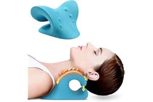 Neck Stretcher, Neck Traction Device, Neck Stretcher Cervical Traction, Cervical Neck Traction Device for TMJ Pain Relief, Po
