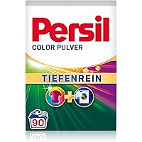 Persil Colour Powder Deep Clean Detergent (90 Washes), Colour Detergent for Pure Laundry and Hygienic Freshness for the Machi