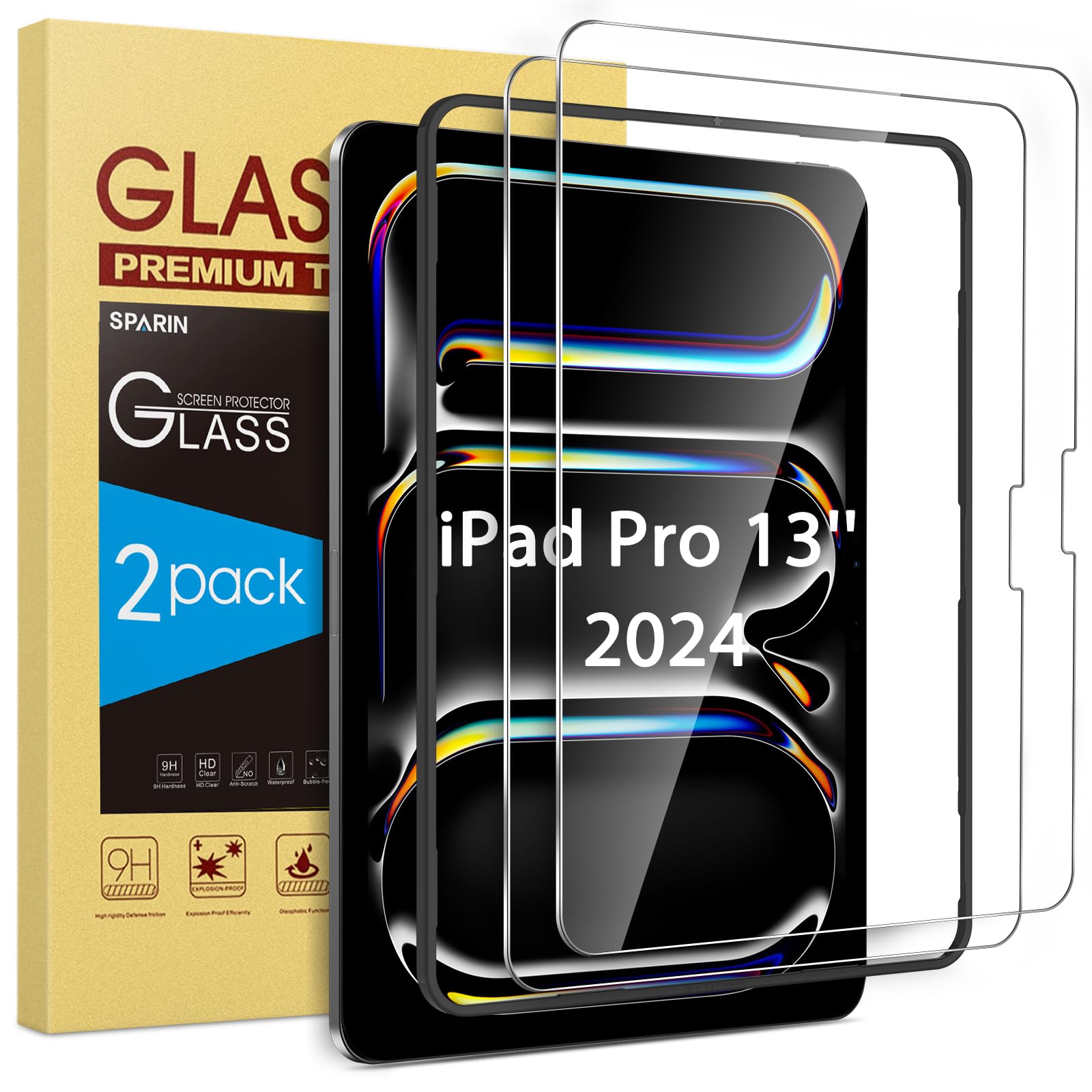 SPARIN Screen Protector for iPad Pro 13 inch M4 7th