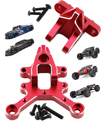Upgrade Your Arrma 1/7 RC With This Solid Dual Motor Mount – 6061 Aluminum, Fits Felony, Infraction & Limitless 6S BLX Models