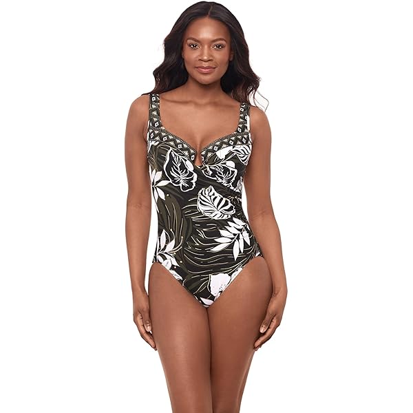 ワンピース水着 ROLAROLA PUNCHING ONEPIECE SWIMSUIT 5BMR0149 MagicSuit Women's Swimwear Via Roma Drew Soft Cup One Piece