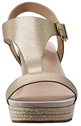 Kenneth Cole REACTION Women's Card Wedge, Soft Gold