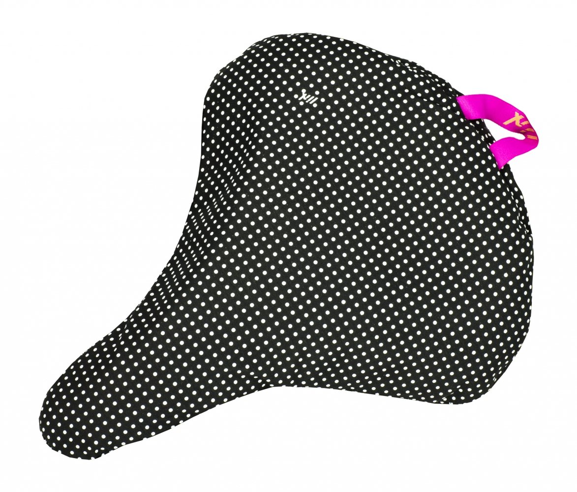 Liix Saddle Cover Polka Dots Black
