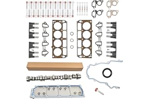 SUSUCAR Non AFM DOD Disable Kit with Camshaft, Lifters and 5.3 Head Gasket Set for 2007-2013 Chevy Silverado Tahoe GMC Sierra 5.3L Truck SUV