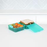 Sistema Bento Box Lunch Box with Compartments 1.65 L Pack of 2 view 8