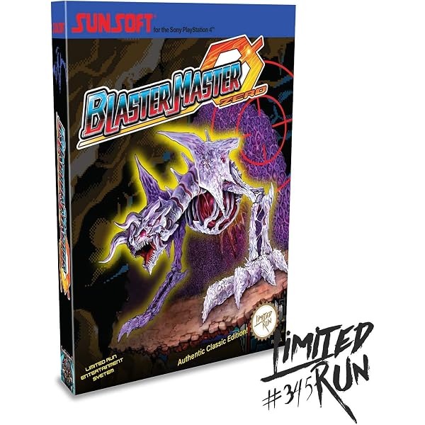 Amazon.com: PS4 Limited Run #345: Blaster Master Zero Classic