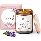 Gifts for Mom from Daughter or Son, Christmas Birthday Mothers Day Candles Gifts for Mom, Lavender Eucalyptus Aromatherapy Candle for Women Help with Stress Relief, 50 Hour Burn Time, 9 oz