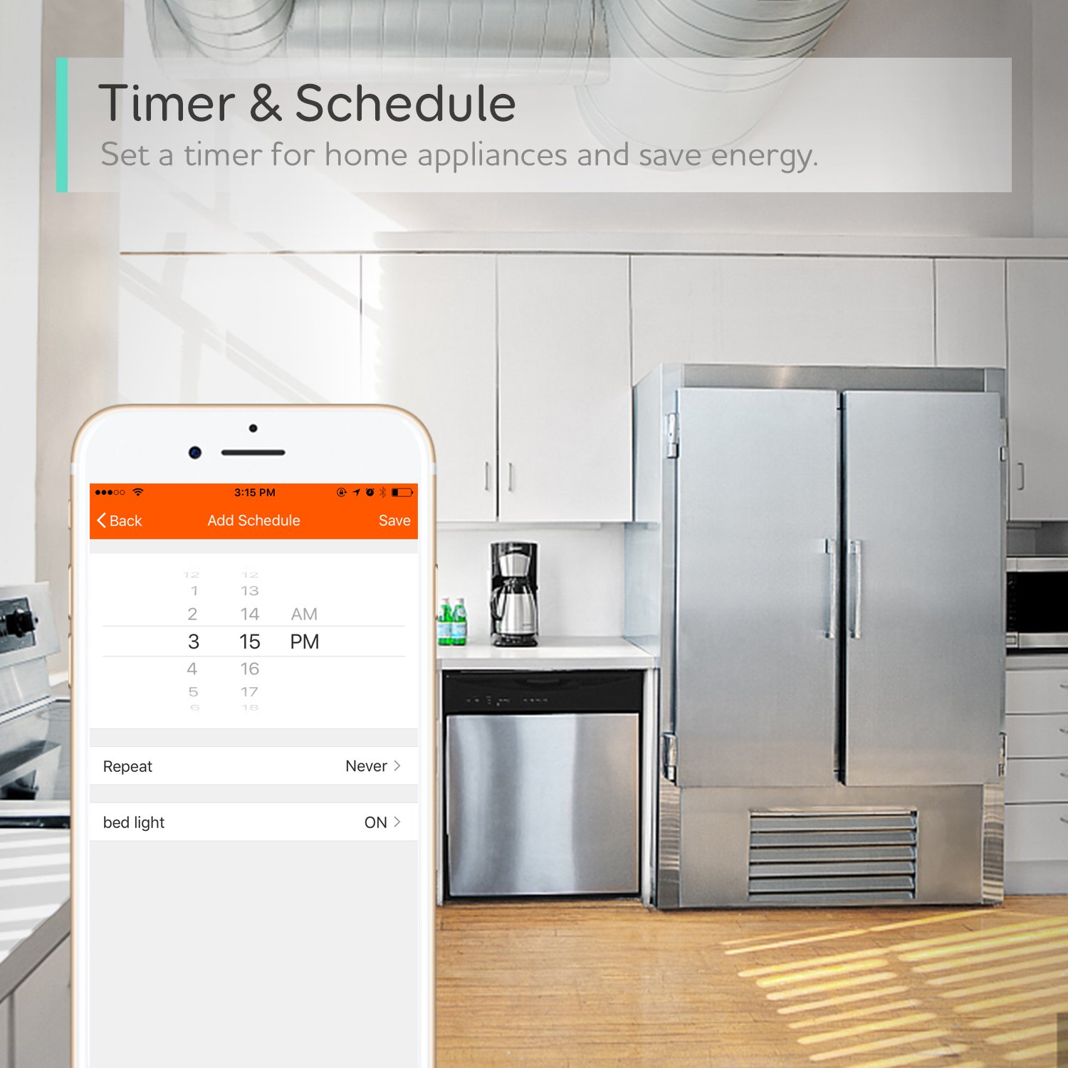 [Upgraded] ELIVERN USB Wall Charger,Dual Port Wi-Fi Smart Sockets Compatible with Amazon Alexa,Google Home,16A Timing Switch with Energy Monitor,No Hub Required,ETL and FCC Listed(Android/IOS) 2Pack