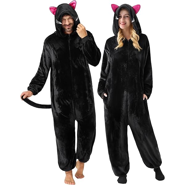 Costume Chat Noir Lovelegis - Combinaison Complète Adulte - Pour Homme - Halloween Et Carnaval