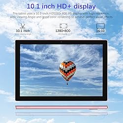 Android 14 Tablet, 10 inch 2 in 1 Tablets with