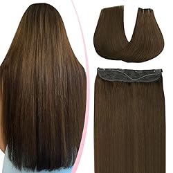 SURNEL Wire Hair Extension Human Hair Invisible