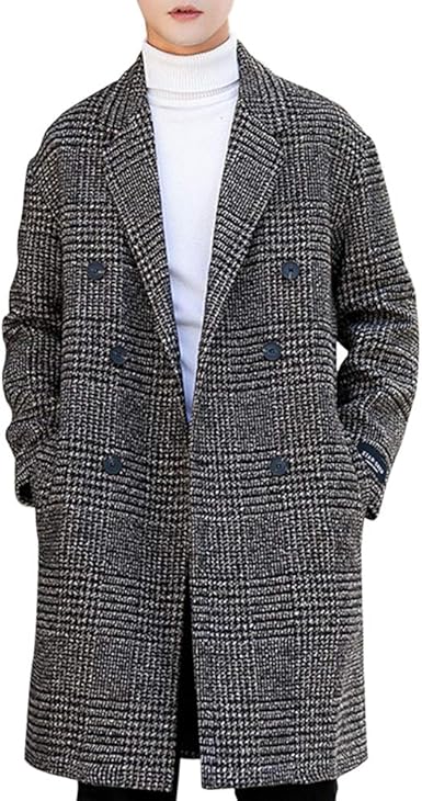 tweed trench coat