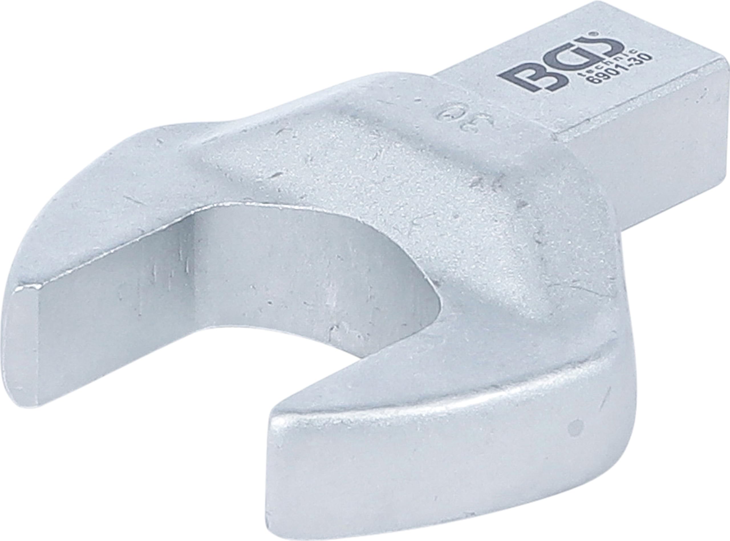 BGS 6901-30 | Open-End Push Fit Spanner | 30 mm | Square Size 14 x 18 mm