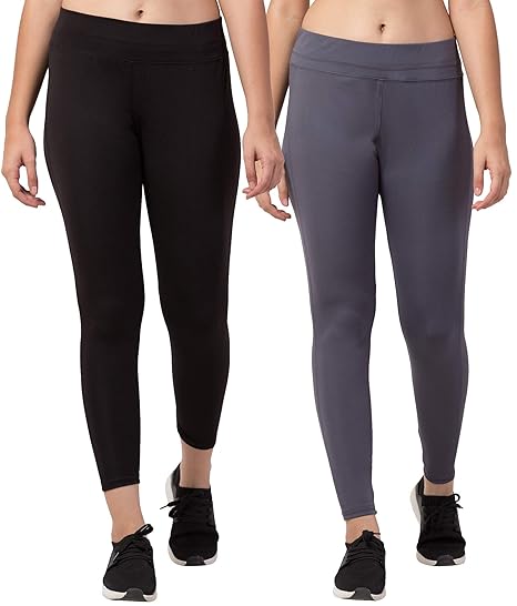 black high waisted track pants