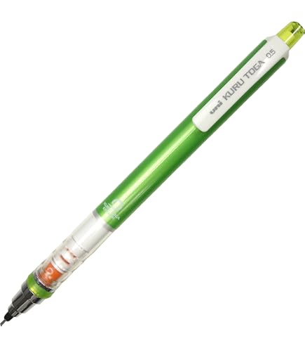 Amazon.com : Uni Writing neatly Mechanical Pencil, Lime Green, 0.5
