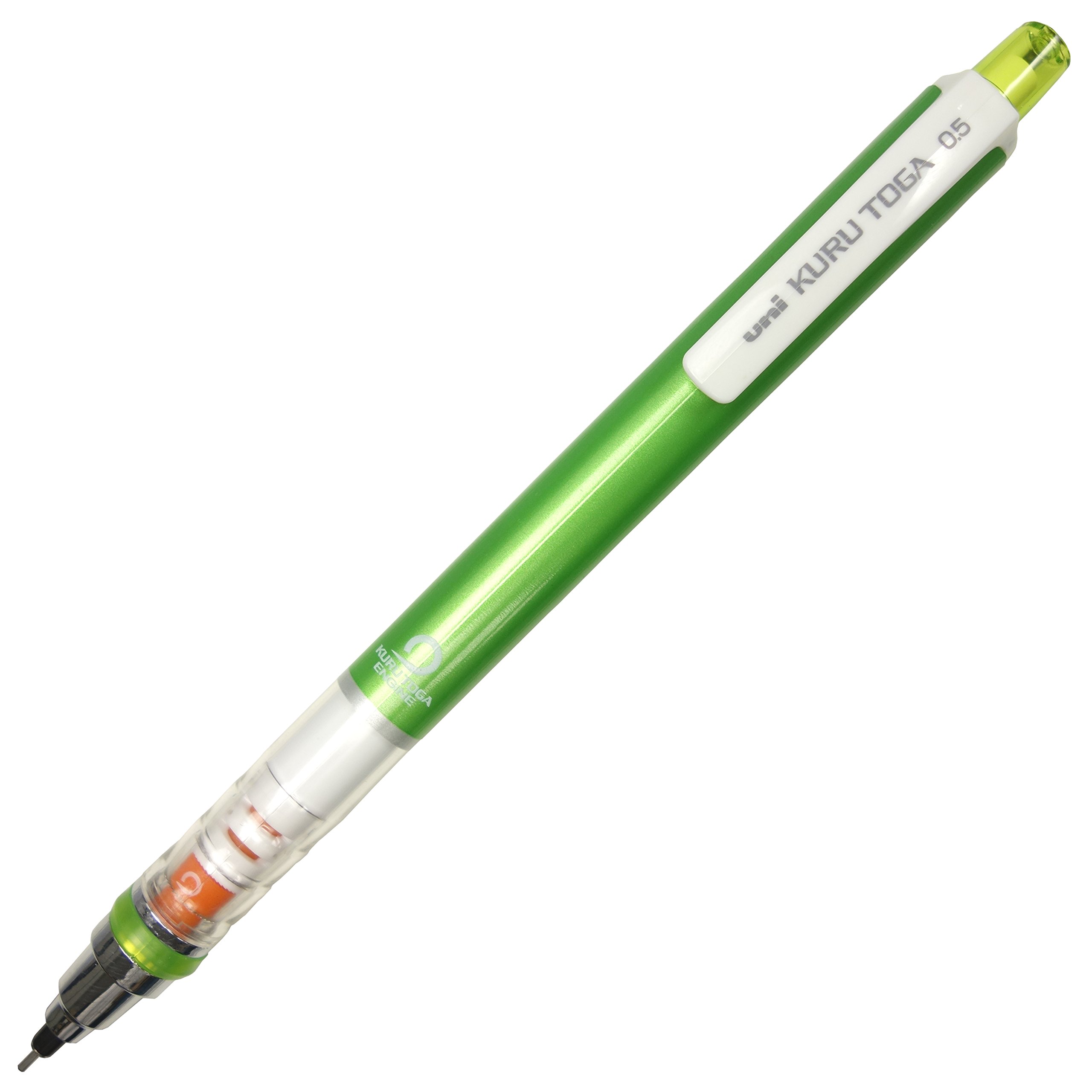 Uni Kurutoga Mechanical Pencil Standard, 0.5mm, Green (M54501P.6) — image 1