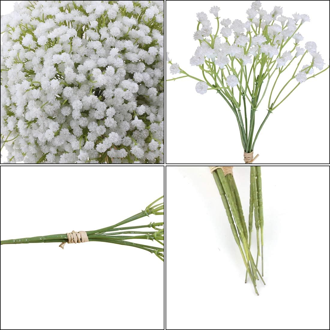 Napravi Rs Blanc Cherrboll Bebe Haleine Fleur Artificielle Faux Real Touch Gypsophile Diy Blanc Floral Bouquet Arrangment Pour Mariage Fete Home Decor De Jardin Ameublement Et Decoration Fleurs Artificielles
