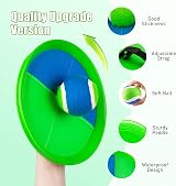 INPODAK Toss and Catch Ball Set Garden Games for Kids 3-8 6 Balls 6 Paddles view 5