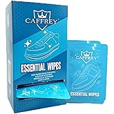 Caffrey Premium Magic Eraser Shoe Wipes – Instant Disposable Cleaner for Sneakers, Leather & Casual Shoes – Travel Essential 