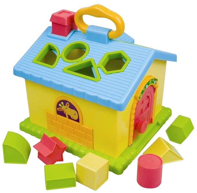 Quick Drop Shape Sorter House Sorting And Stacking Baby