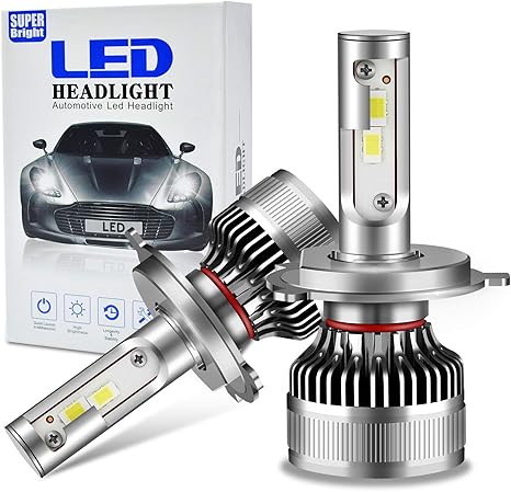 Amazon Kiha Ledヘッドライト Ledバルブ H4 車検対応 車用ライト 車用ランプ 100lm 6000lm 2 6500k 高輝度 防水 9 60v対応 光軸調整フリー 静音 2個入り 冷却ファン 日本語説明書付き Ledバルブ 車 バイク