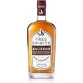 Free Spirits Non-Alcoholic Bourbon Spirit - Award Winning Whiskey Alternative - Low Calorie, Vegan, Gluten-Free with B-Vitami
