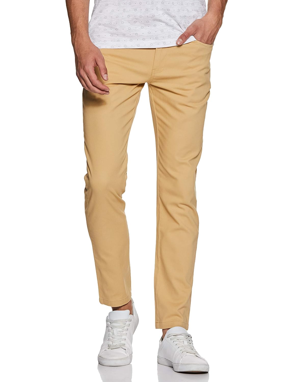 Symbol Men's Slim Fit Casual Trousers