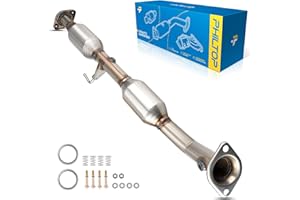 PHILTOP High Flow Catalytic Converter Kit Direct-Fit Compatible with Toyota 2005-2016 Tacoma 2.7L, OE# 54702, 174100C100, 24487, 645803, 49703, with O2 Port, EPA Compliant