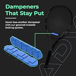 ADV Tennis Dampener with Custom Feel, Racket Shock