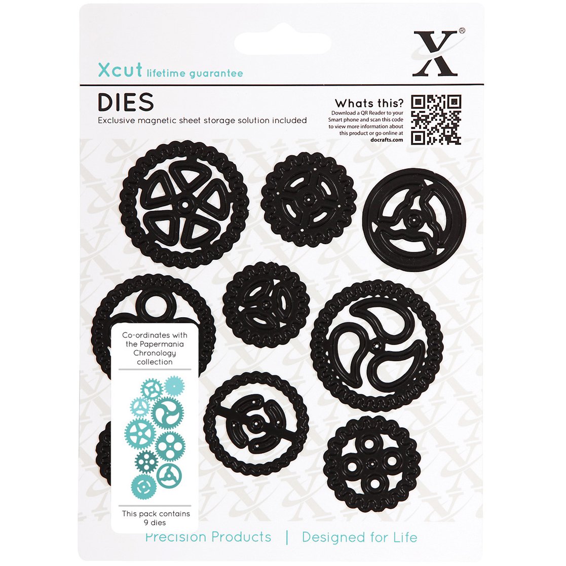 Xcut 9-Piece Cogs Chronology Dies