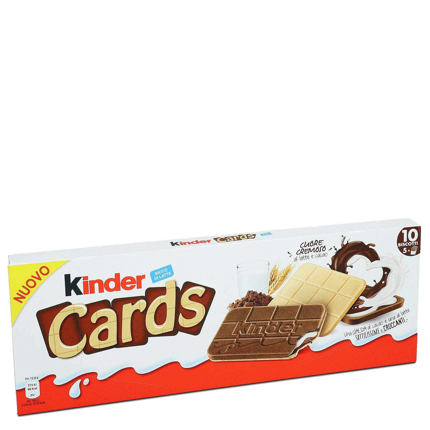 Kinder Cards, 2x128gr (2x5 pcs) Buy Online in UAE. Grocery Products