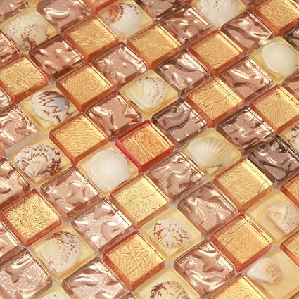 Golden Seashell Craft Supplies Mosaic Art Corpomedic Com Mx