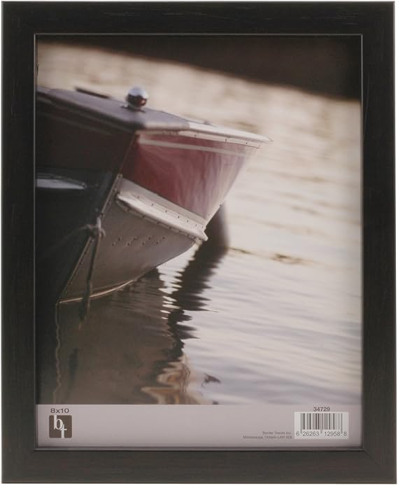Bordertrends Echo 8X10-Inch Photo Frame, Espresso Brown (626263129588)