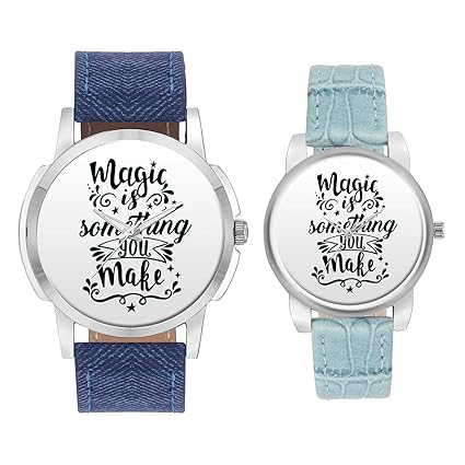 Mens and Womens Analogue Dial Wrist Watch (Multicolour)