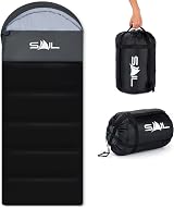 SAIL 3 Season Sleeping Bag Kids Adults Extra Wide 220x75cm 1.3kg