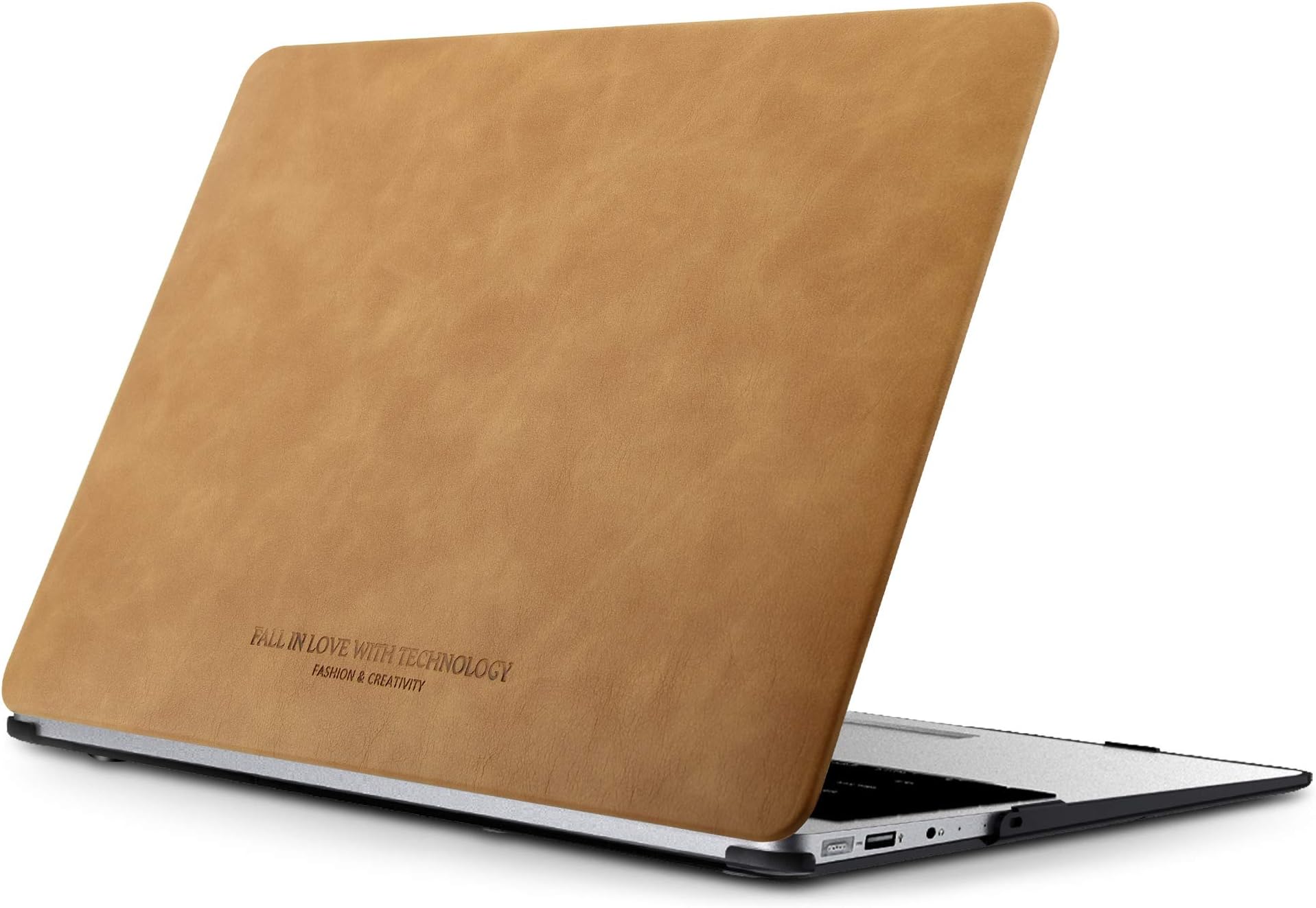 AKIT Compatible with MacBook Pro 13 Inch Case 2020 Touch Bar 2021 to 2016 Release A2338 M1 A2289 A2251 A2159 A1989 A1706 A1708, Leather MacBook Pro Case Mac Book Laptop Hard Shell + Keyboard Cover