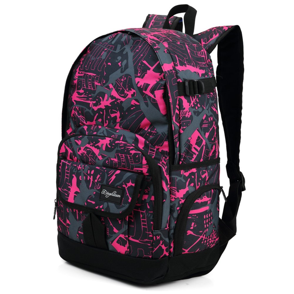 rickyh style School Backpack Travel Bag for Men & Women Lightweight College Back Pack with Laptop Compartmen