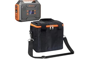 ZeroKor Portable Power Station Generator Carrying Case Compatible With R200 Power Stations (R200 Power Station Not Included) Travel Carrying for Outdoor Essentials