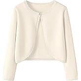 Yekaty Kids Girls Cardigan Long Sleeve Button Toddler Cardigan Knit Sweater
