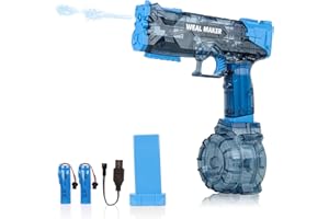 PYCOAL Water Guns for Adults, Strongest Shooter Water Pistol Automatic Electric Water Gun High Pressure Powerful Water Squirt Gun, 26FT Long Range Water Gun Pistol Watergun Toy for Summer
